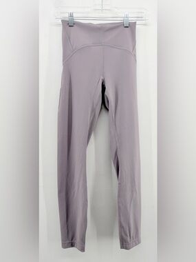 Lululemon Women’s Soft Violet Lavender Ankle Length Leggings Size 4